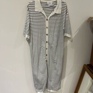 Button up Midi dress